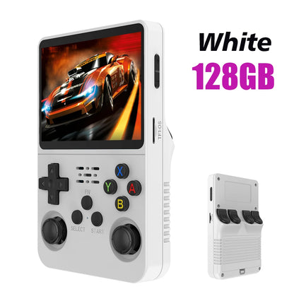 WHITE Handheld Video Game Console
