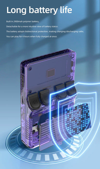 PURPULE Handheld Video Game Console
